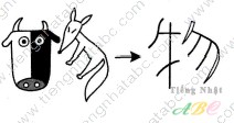 cách nhớ hán tự từ VẬT ( 物)